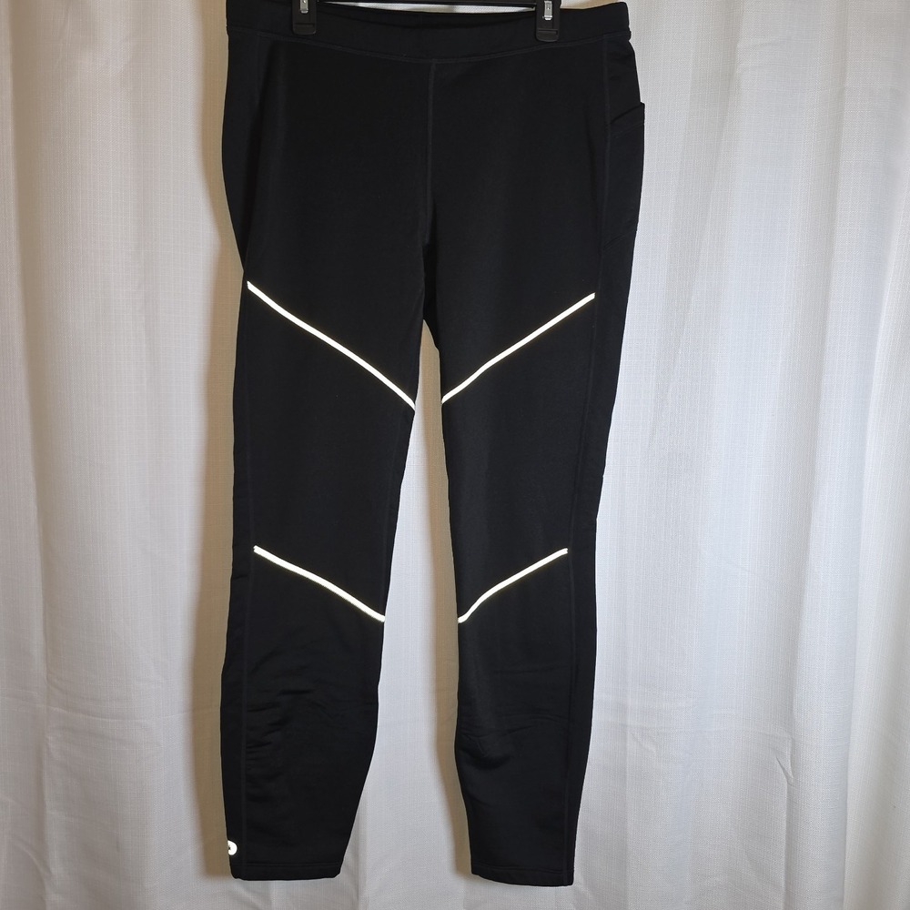 Smartwool‎ Tights Pants Mens XXL Black Merino Sport Fleece Wind Wool Ankle